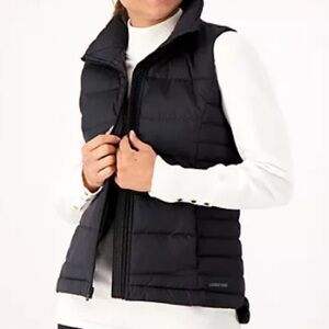 Lands' End L Down Puffer Vest New No Tag